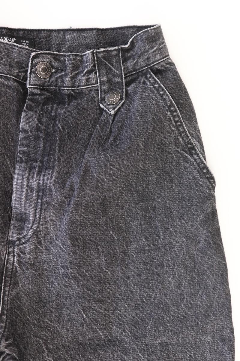 Pull&Bear Boot Cut Jeans Gr. 36 grau aus Baumwolle
