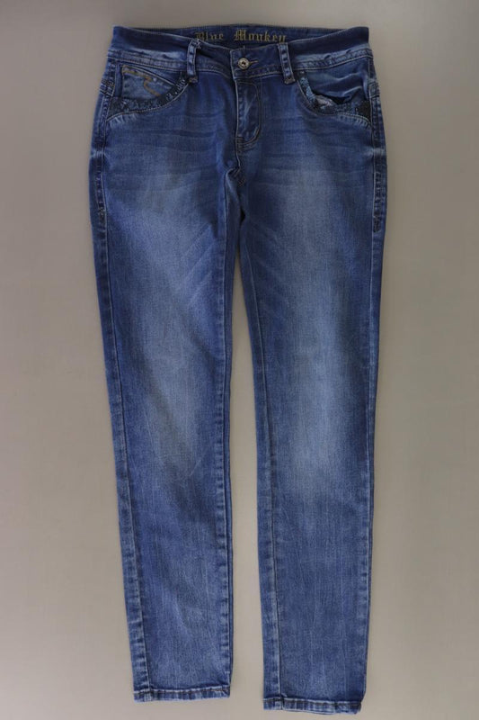 Blue Monkey Skinny Jeans Gr. W29/L32 blau aus Baumwolle