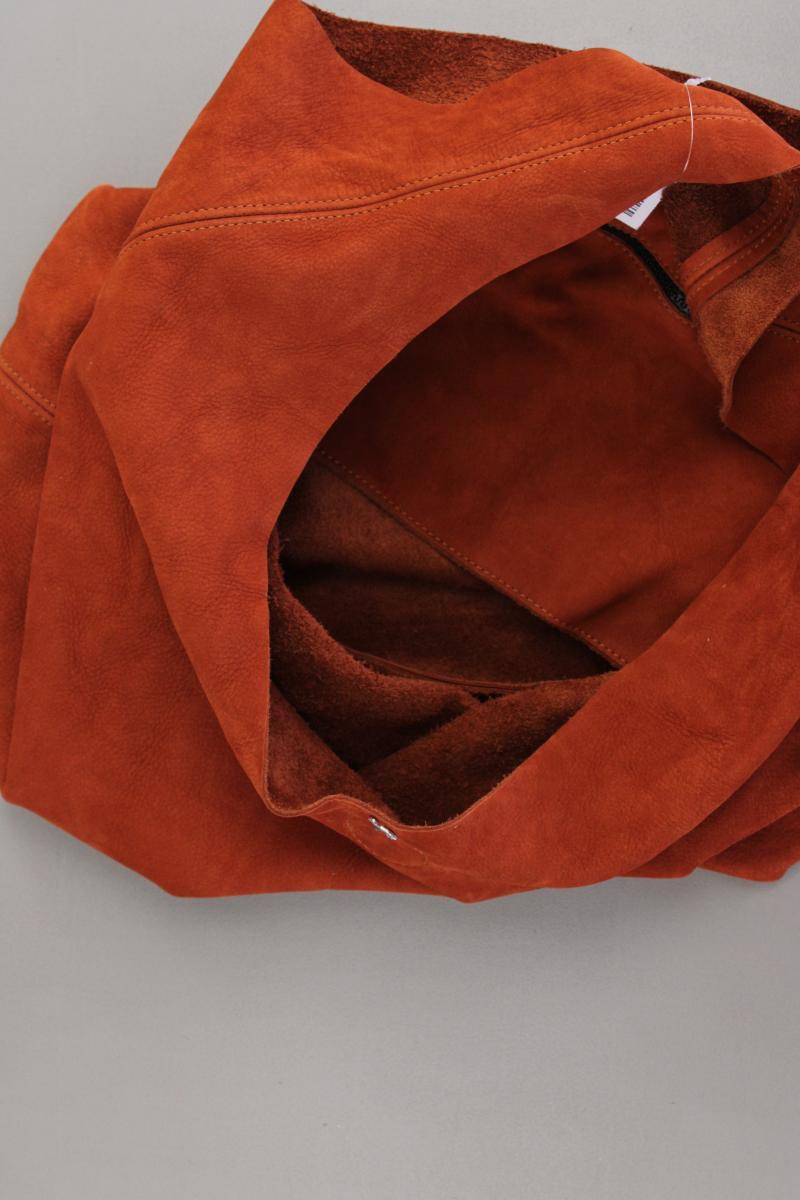 Hunter Hobo Wildledertasche orange