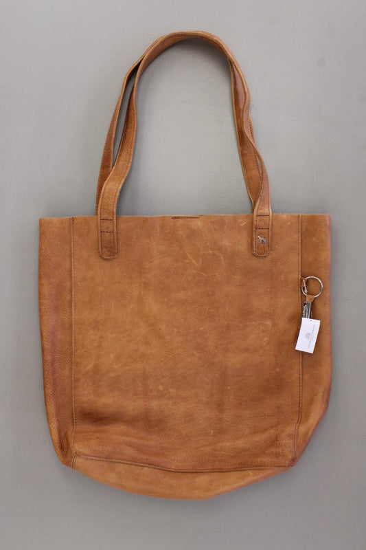 Hunter Schultertasche braun aus Leder