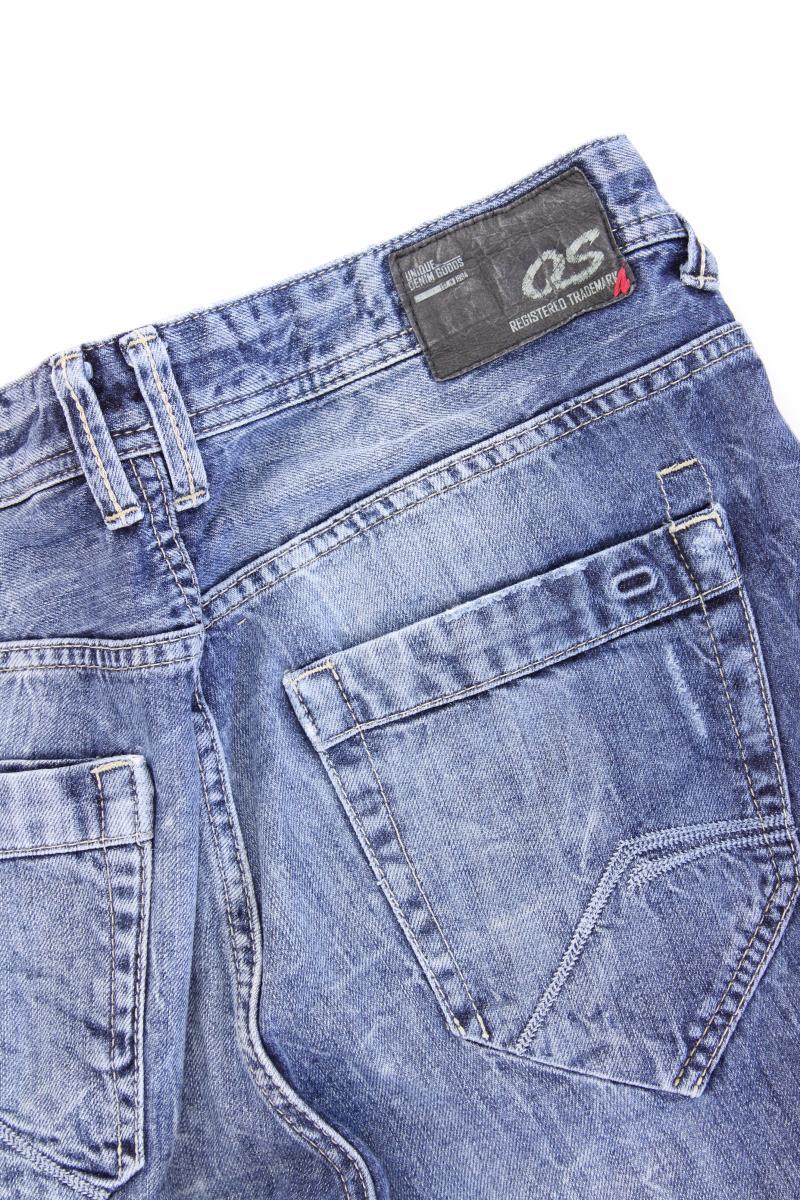 QS by s.Oliver Straight Jeans für Herren Gr. W32/L32 Modell Pete blau