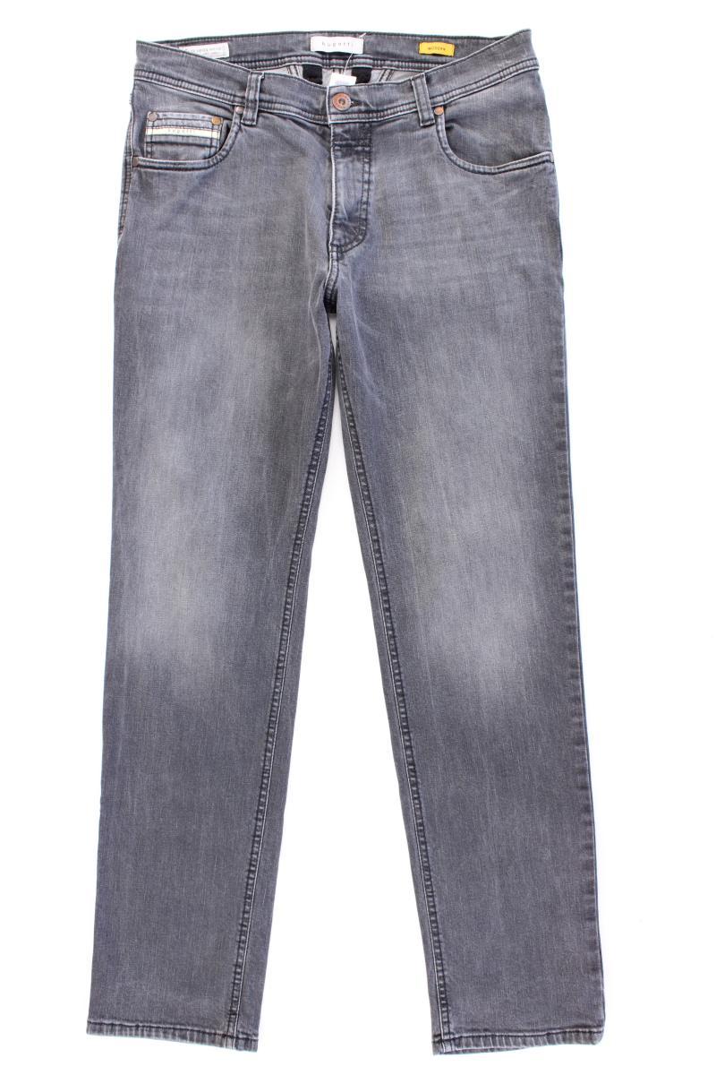 Bugatti Straight Jeans für Herren Gr. W33/L32 grau aus Baumwolle