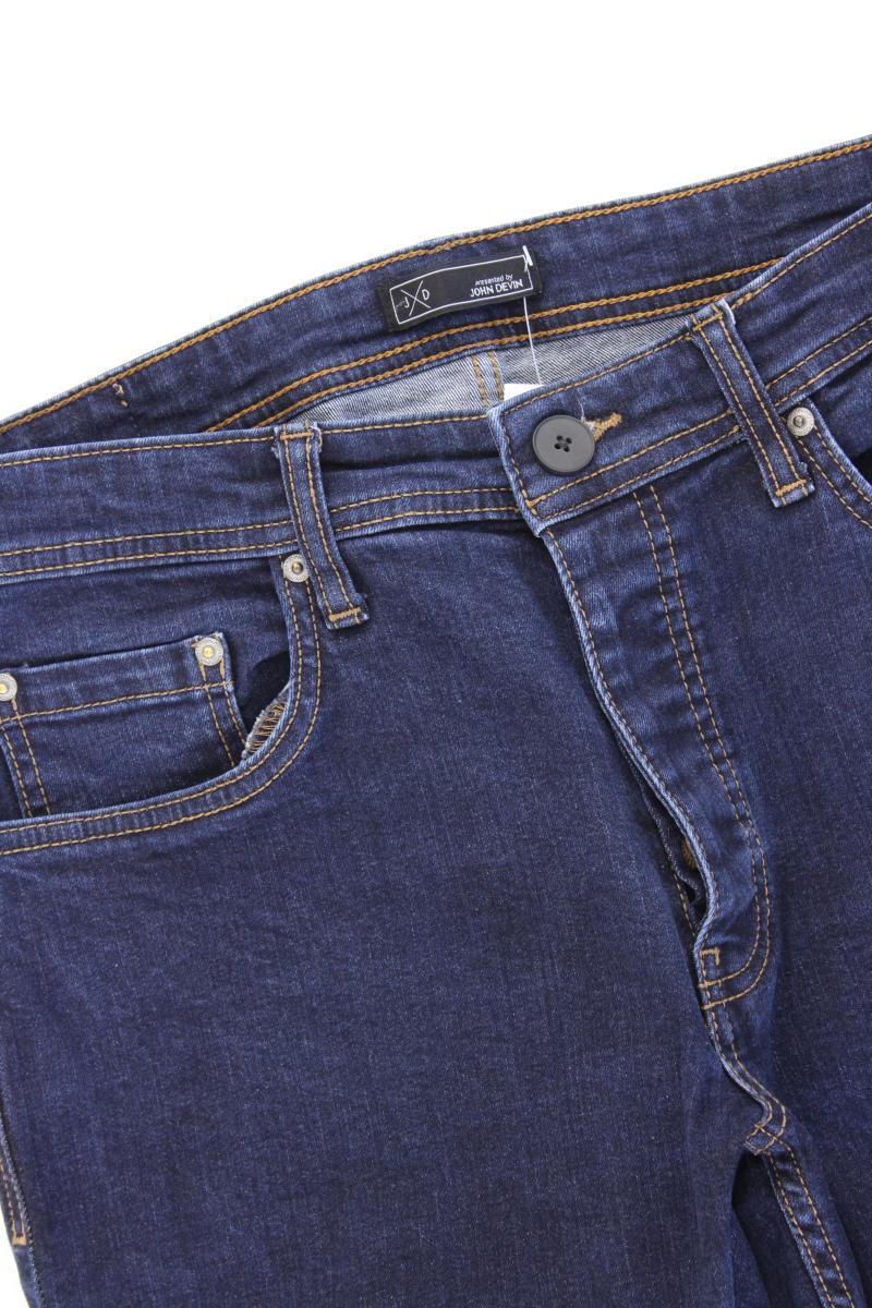 john devin Straight Jeans für Herren Gr. W32/L32 blau aus Baumwolle