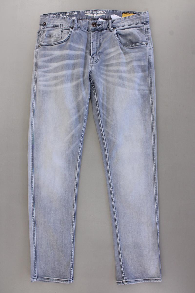 PME Legend Slim Jeans für Herren Gr. W32/L32 grau aus Baumwolle