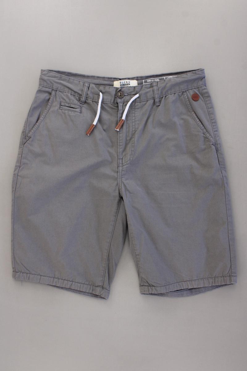 Blend Chino Shorts für Herren Gr. M grau aus Baumwolle