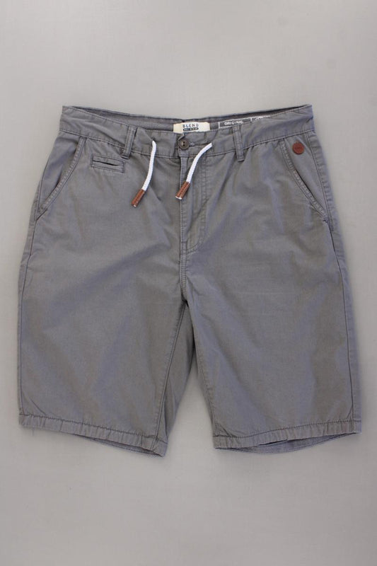 Blend Chino Shorts für Herren Gr. M grau aus Baumwolle