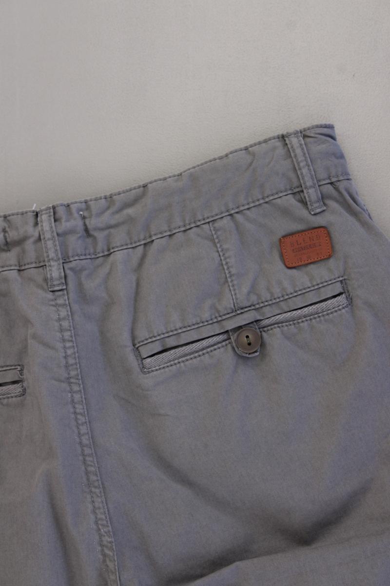Blend Chino Shorts für Herren Gr. M grau aus Baumwolle
