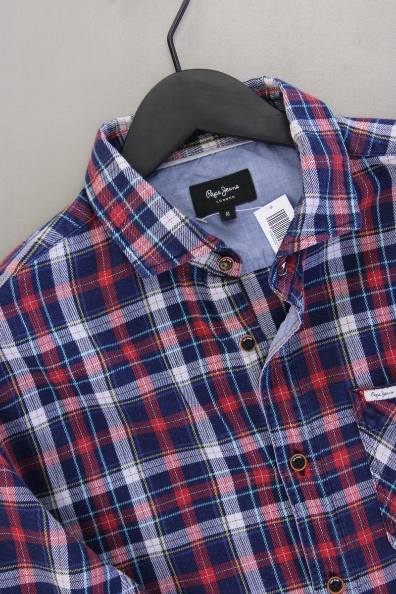 Pepe Jeans Karohemd für Herren Gr. M kariert Langarm mehrfarbig