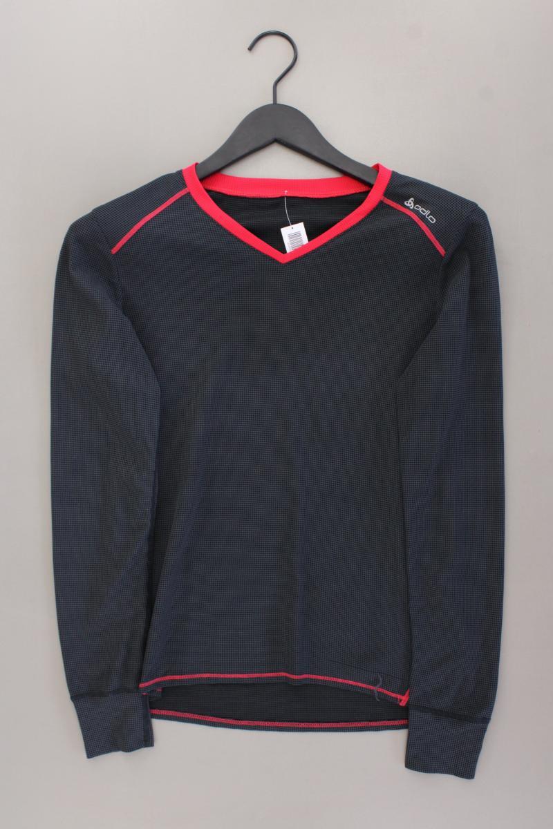 Odlo Sportshirt Gr. M Langarm grau aus Polyester
