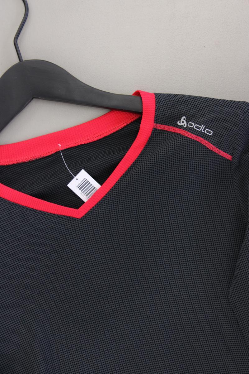 Odlo Sportshirt Gr. M Langarm grau aus Polyester