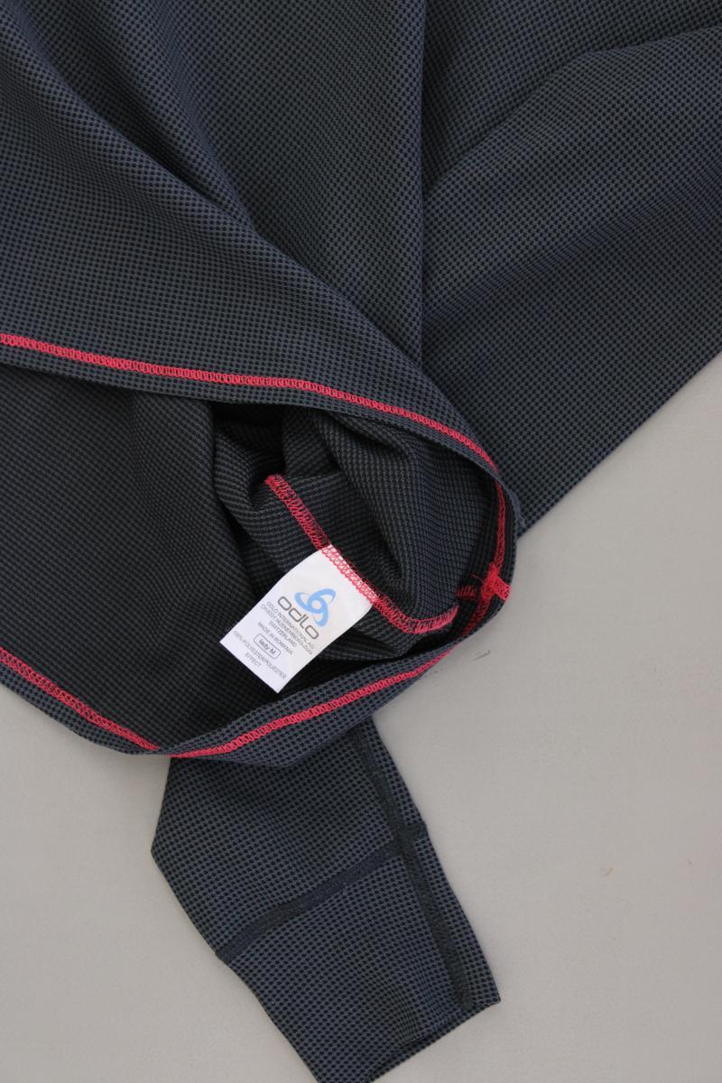 Odlo Sportshirt Gr. M Langarm grau aus Polyester