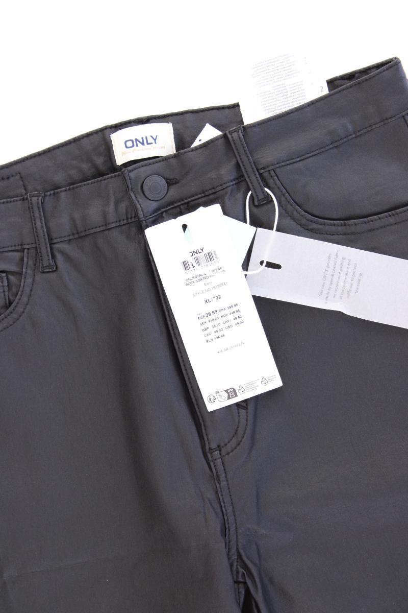Only Kunstlederhose Gr. XL/L32 neu mit Etikett Neupreis: 39,99€! schwarz
