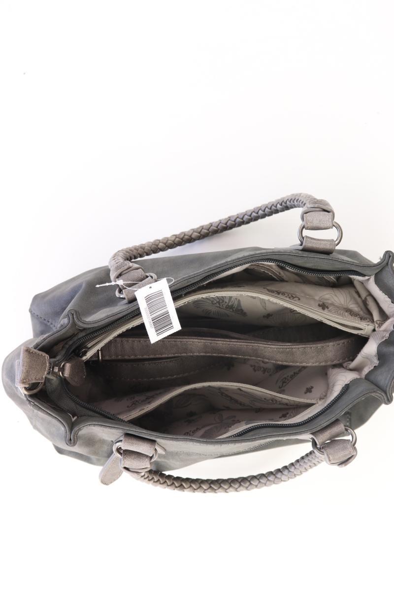 Rieker Schultertasche grau aus Kunstleder