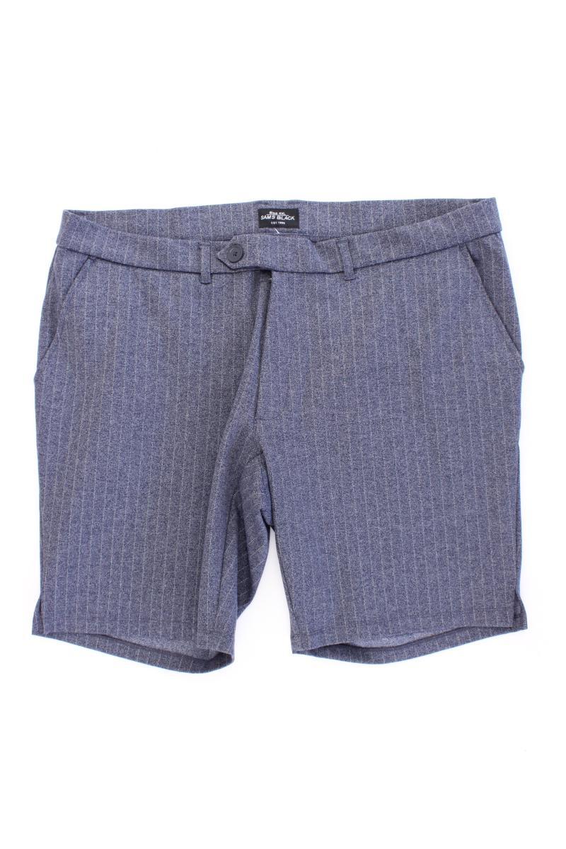 Shorts Gr. 4XL für Herren Gr. XXXL blau aus Polyester