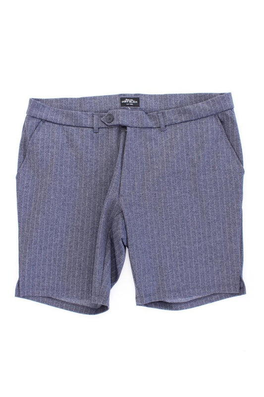 Shorts Gr. 4XL für Herren Gr. XXXL blau aus Polyester