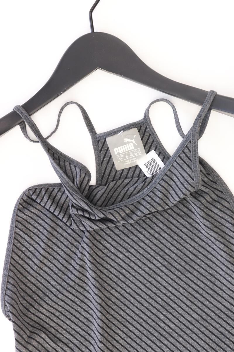 Puma Sporttop Gr. 36 gestreift grau