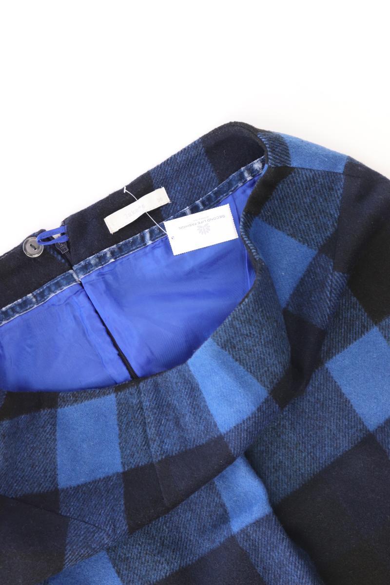 Jake*s Wollrock Gr. 36 kariert blau