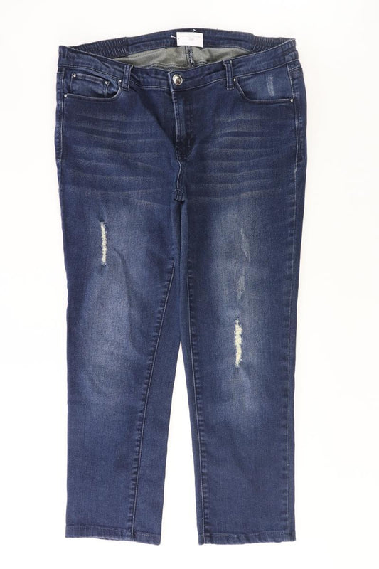 Maloo Straight Jeans Gr. 42 blau aus Baumwolle