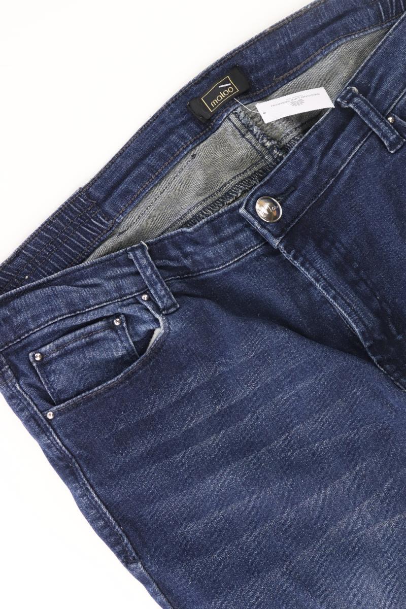 Maloo Straight Jeans Gr. 42 blau aus Baumwolle