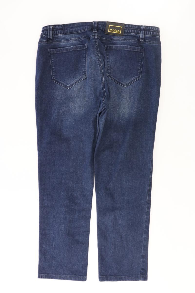 Maloo Straight Jeans Gr. 42 blau aus Baumwolle
