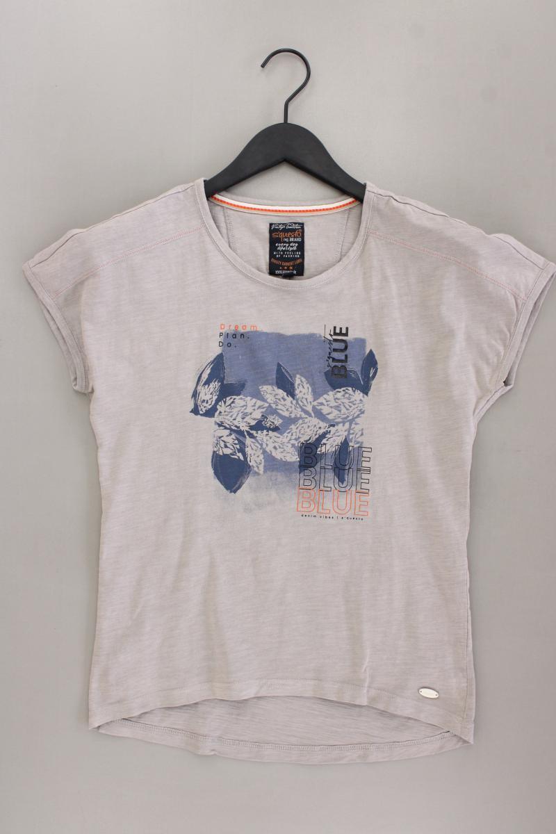 s'questo Printshirt Gr. 36 Kurzarm grau