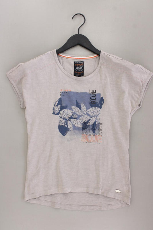 s'questo Printshirt Gr. 36 Kurzarm grau