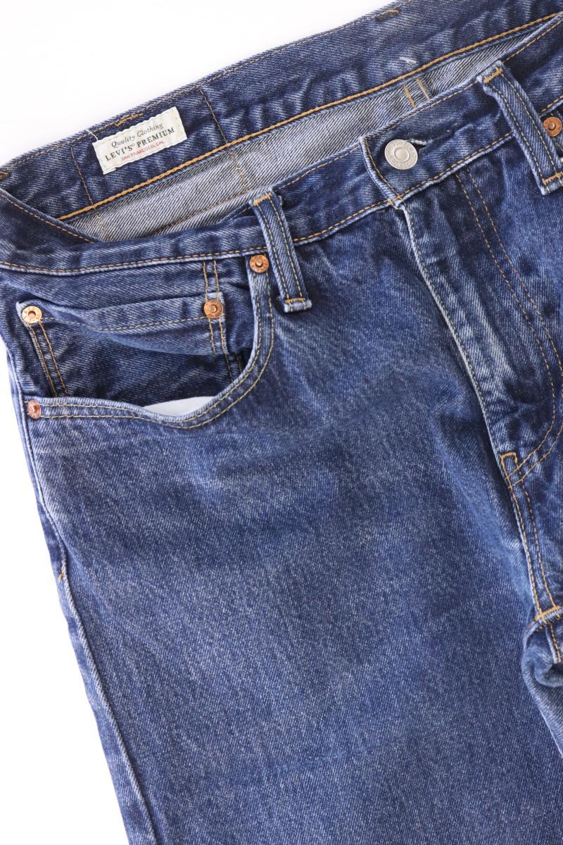 Levi's Straight Jeans für Herren Gr. W34/L32 blau aus Baumwolle