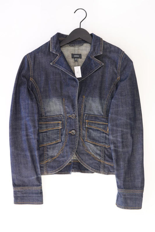 Mexx Jeansjacke Gr. 42 Vintage blau aus Baumwolle
