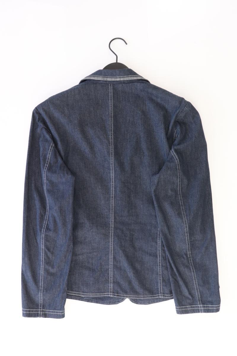 Gerry Weber Jeansblazer Gr. 42 Vintage blau aus Baumwolle
