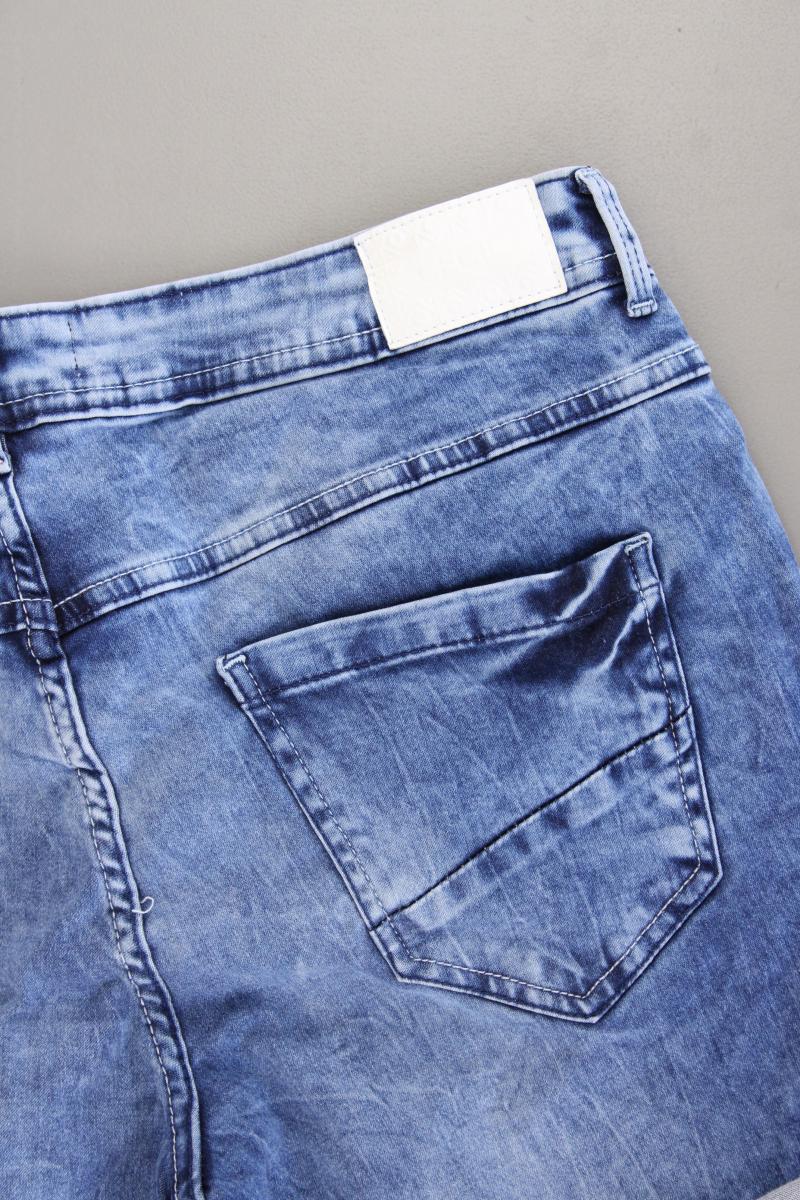 Cecil Jeansshorts Gr. 42 blau aus Baumwolle