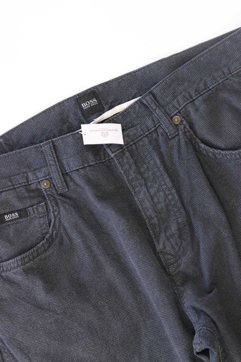 Hugo Boss Five-Pocket-Hose für Herren Gr. W33/L36 grau aus Baumwolle