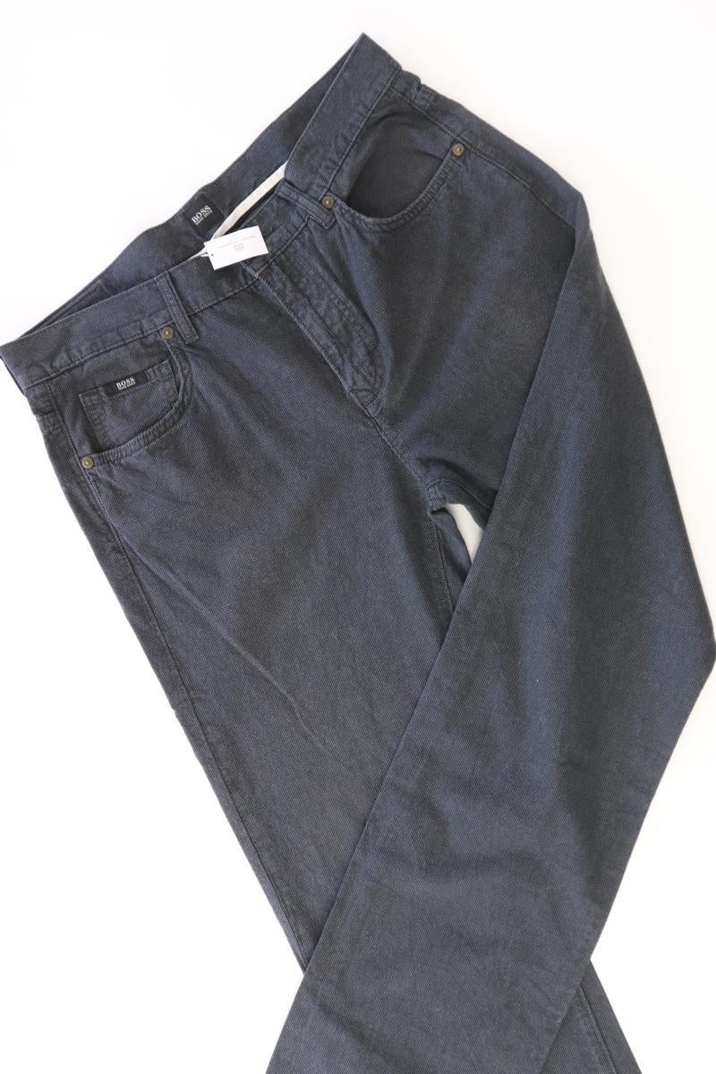 Hugo Boss Five-Pocket-Hose für Herren Gr. W33/L36 grau aus Baumwolle