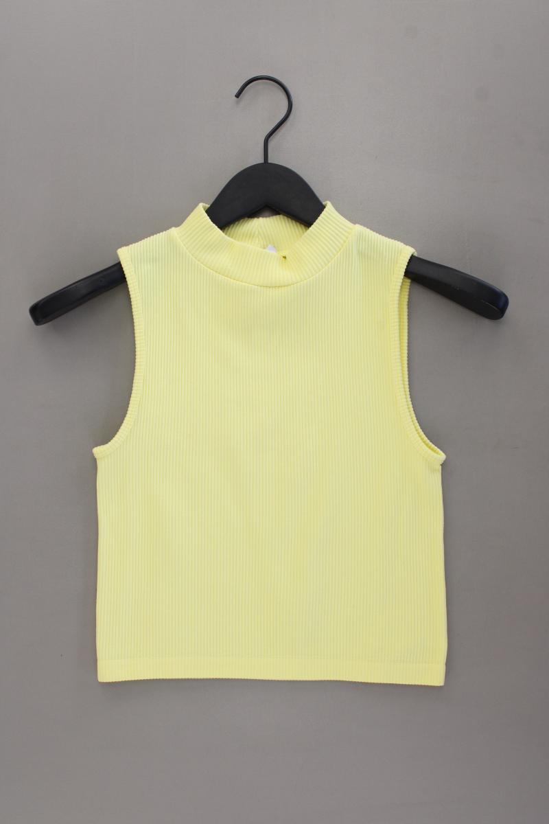 Stradivarius Crop Top Gr. M gelb
