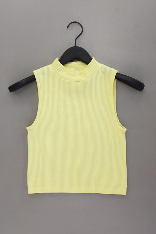 Stradivarius Crop Top Gr. M gelb
