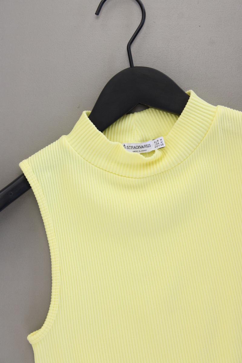 Stradivarius Crop Top Gr. M gelb