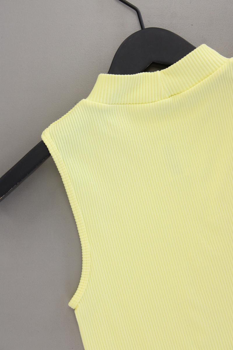 Stradivarius Crop Top Gr. M gelb