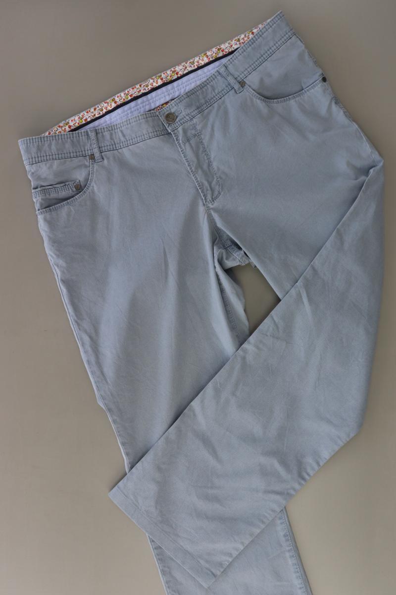 Brax Five-Pocket-Hose für Herren Gr. Kurzgröße 27 blau aus Baumwolle