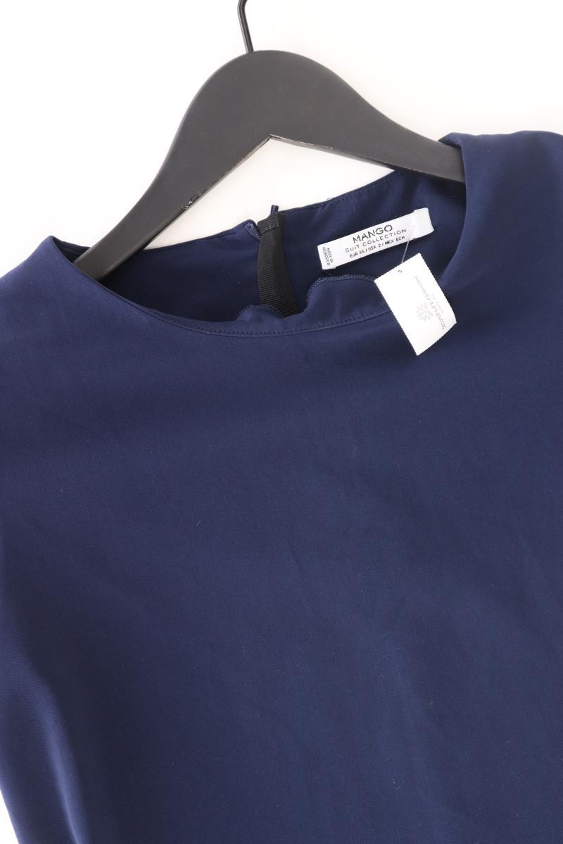 Mango Kurzarmkleid Gr. XS blau