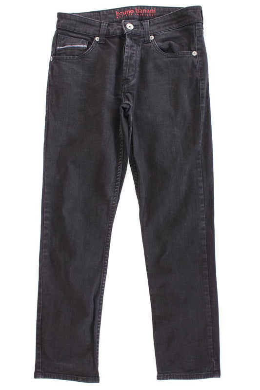 Bruno Banani Straight Jeans für Herren Gr. W31/L20 grau aus Baumwolle
