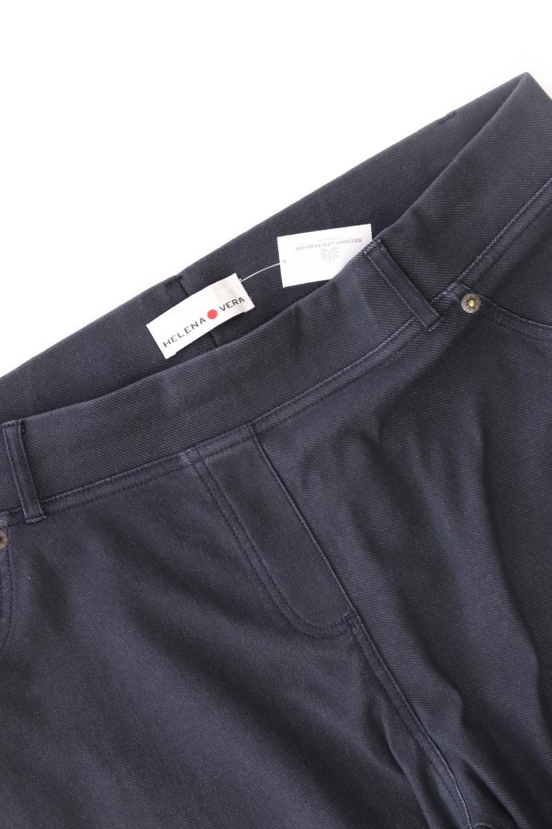 Helena Vera 7/8 Hose Gr. 44/46 blau aus Baumwolle