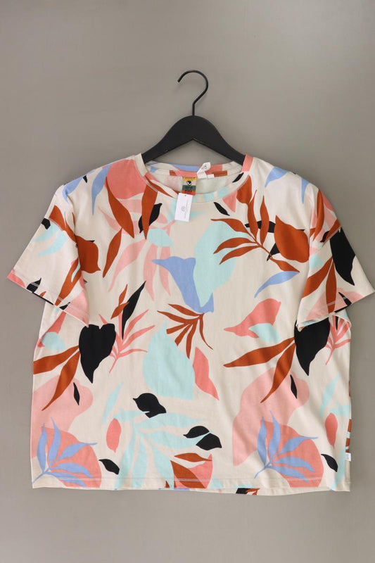QS by s.Oliver Printshirt Gr. XL Kurzarm mehrfarbig aus Baumwolle