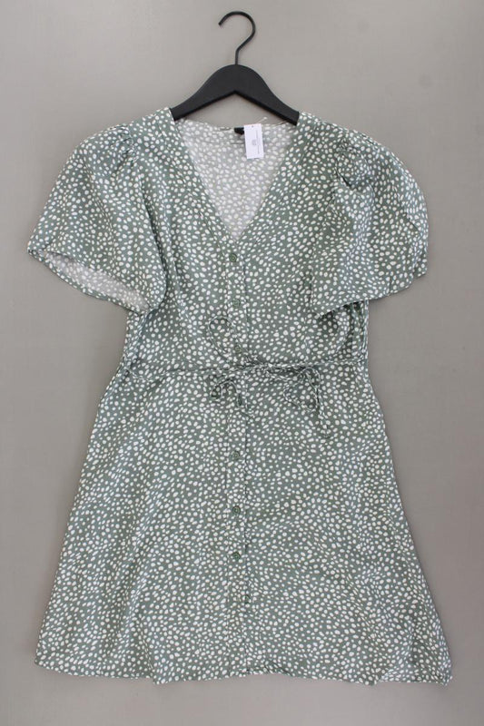 Vero Moda Sommerkleid Gr. S mit Gürtel Kurzarm grün aus Viskose