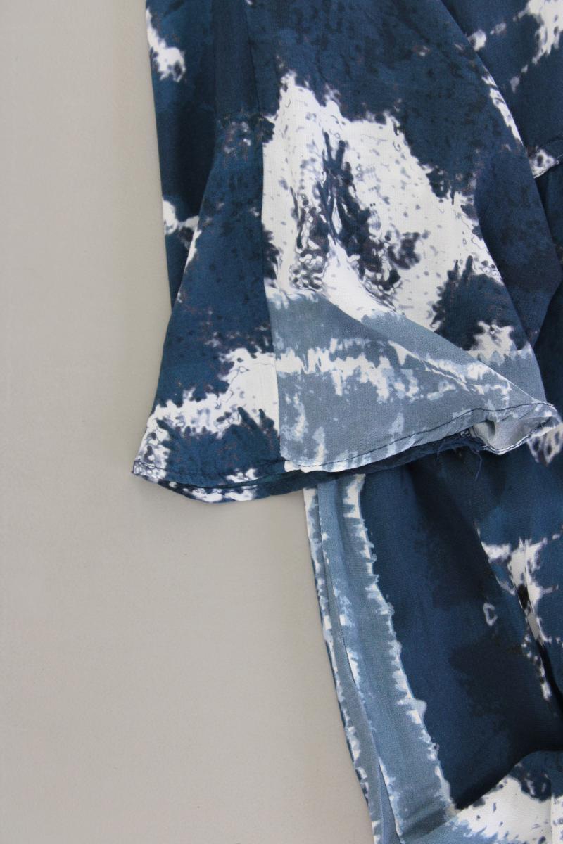 Zara Tunika Kleid Gr. XS mit Batikmuster 3/4 Ärmel blau