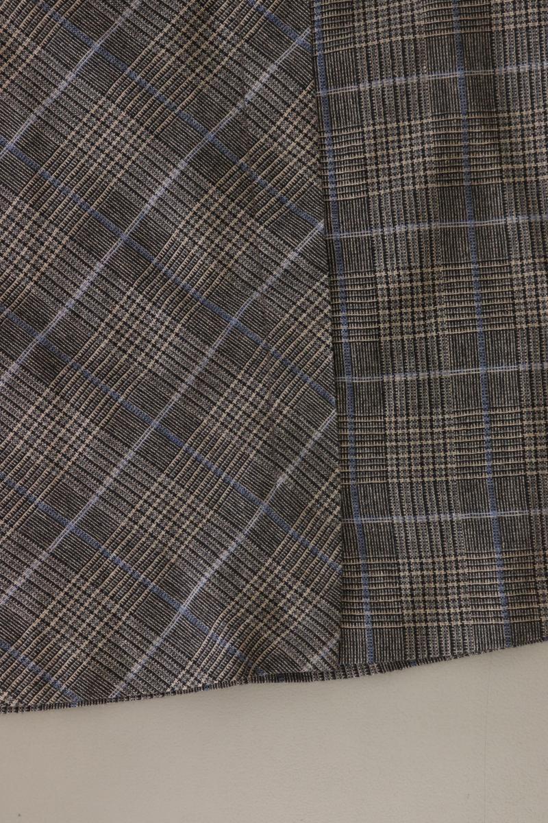 edc by Esprit Rock Gr. 38 kariert grau aus Polyester