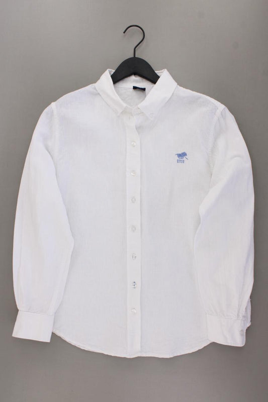 Polo Sylt Langarmbluse Gr. XL weiß aus Baumwolle