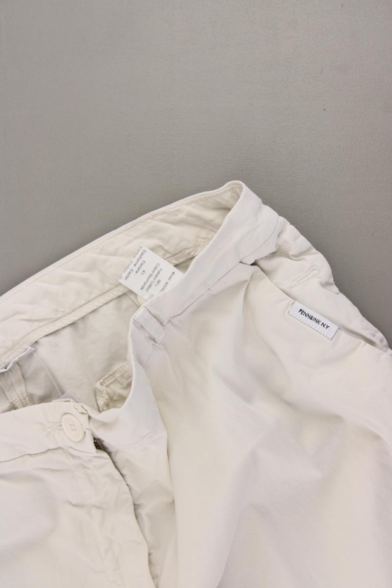 PENN & Ink Chinohose Gr. 44 creme aus Baumwolle