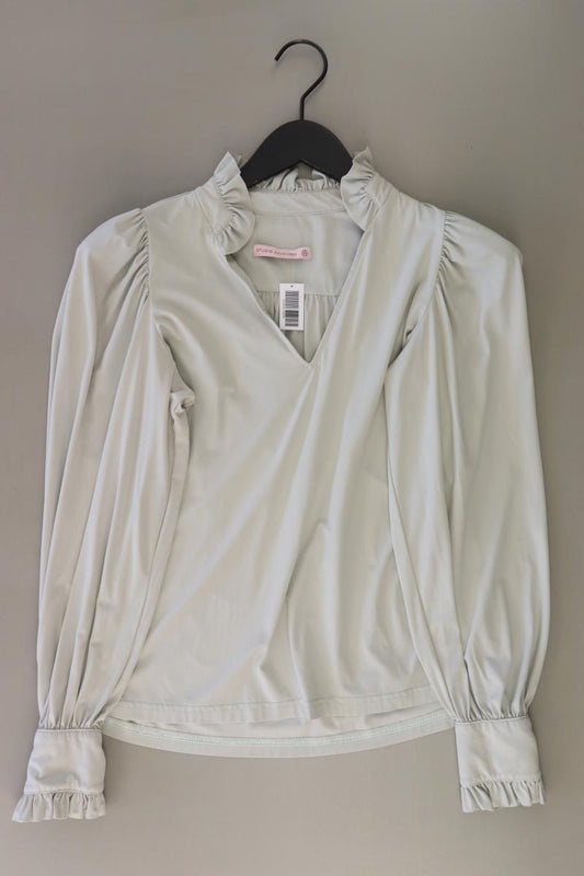 Studio Anneloes Langarmbluse Gr. XS grau aus Polyester
