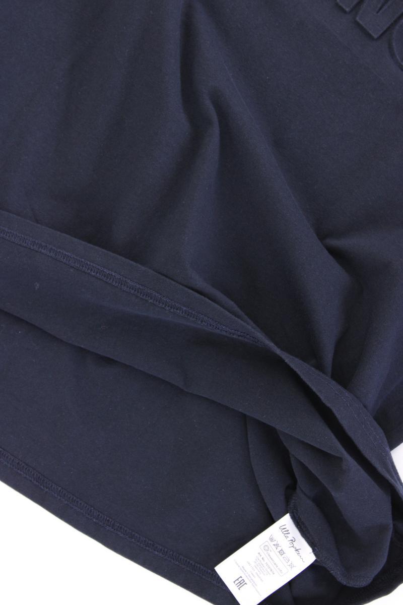 Ulla Popken T-Shirt Gr. 46/48 Kurzarm blau aus Baumwolle