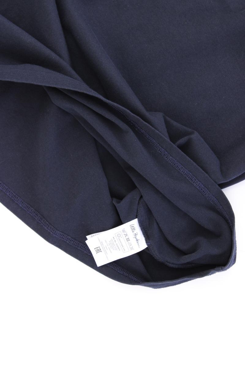 Ulla Popken T-Shirt Gr. 46/48 Kurzarm blau aus Baumwolle