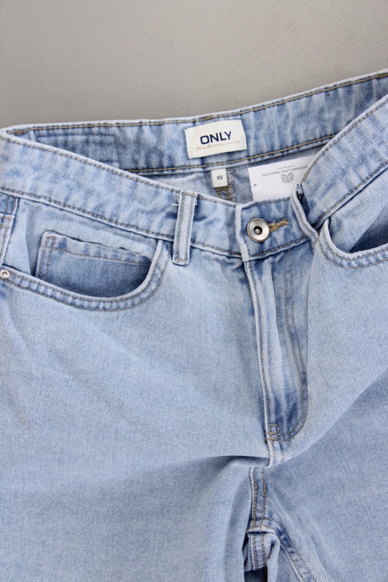 Only Jeansshorts Gr. XS blau aus Baumwolle
